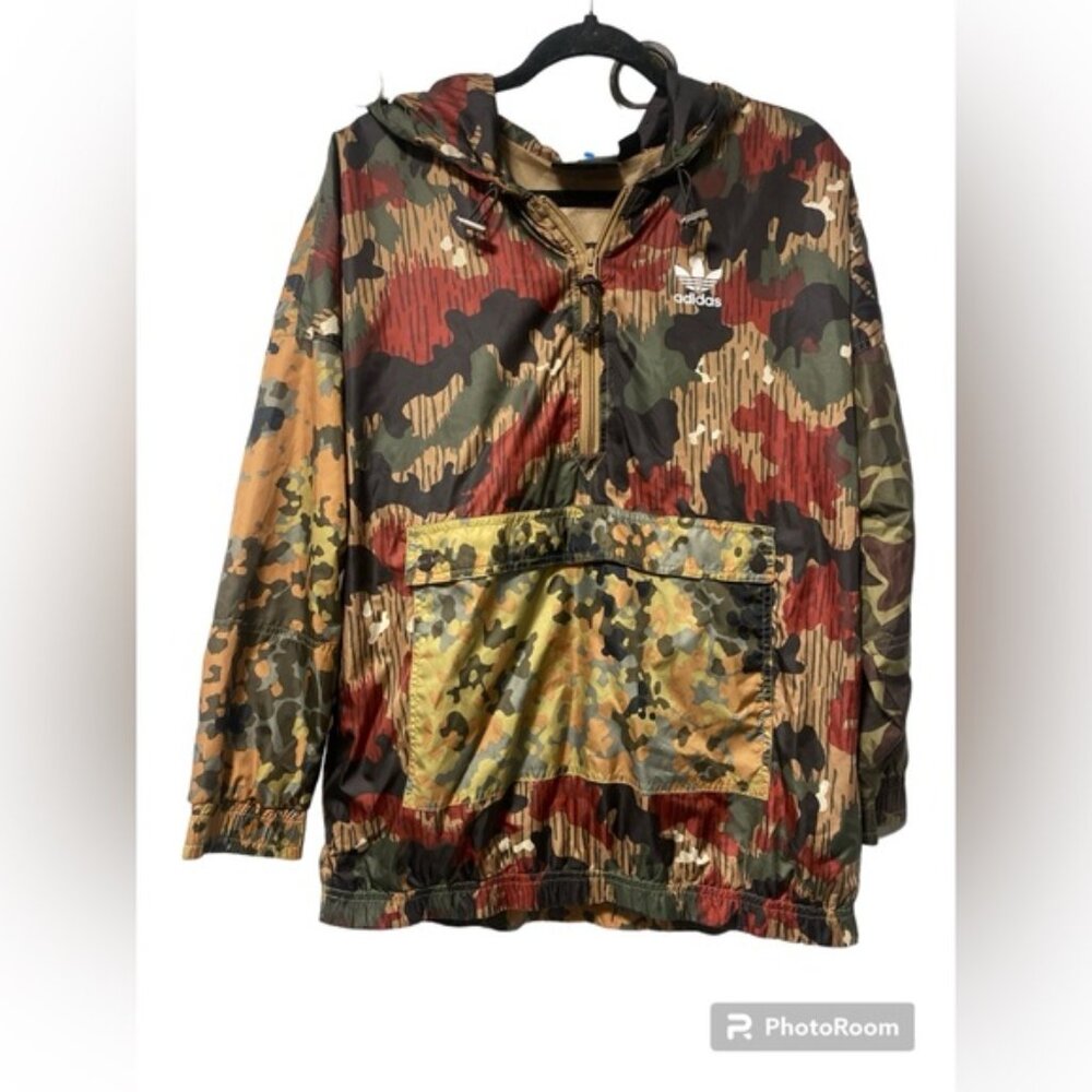Adidas x Pharrell Williams Hu Hiking 1 4 Zip Windbreaker